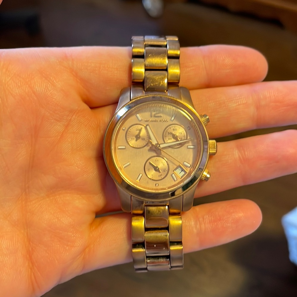 Michael Koran Rose Gold Watch